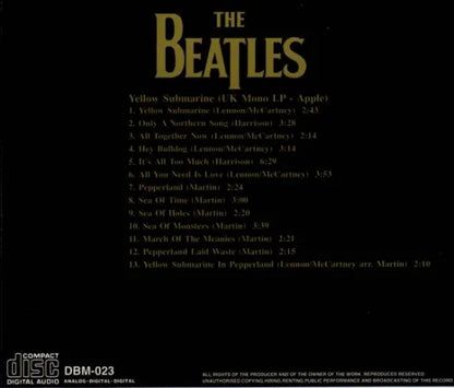 THE BEATLES / YELLOW SUBMARINE (MONO)DBM-023 (1CD)