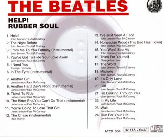 THE BEATLES / HELP! RUBBER SOUL (1CD)