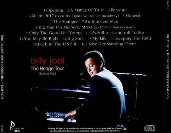 BILLY JOEL / THE  BRIDGE TOUR TOKYO 1988 (1CDR)