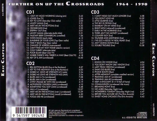 ERIC CLAPTON / FURTHER ON UP THE CROSSROADS (4CD)