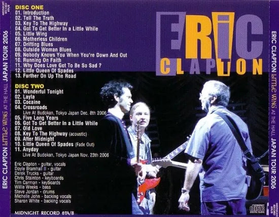 ERIC CLAPTON / LITTLE WING AT THE HALL (2CD)