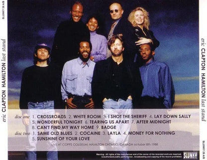 ERIC CLAPTON / HAMILTON LAST STAND (2CD)