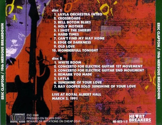 ERIC CLAPTON / 19th NERVOUSBREAKDOWN (2CD)