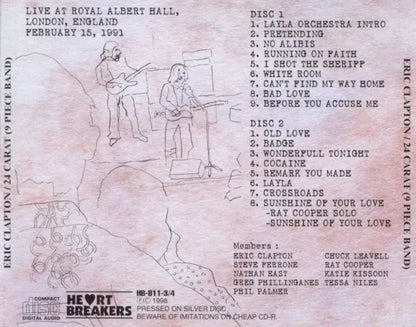 ERIC CLAPTON / 24 CARAT (9 PIECE BAND) PART1 (2CD)