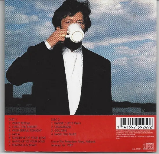 ERIC CLAPTON / CAUGHT IN THE ACT (2CD PAPER)