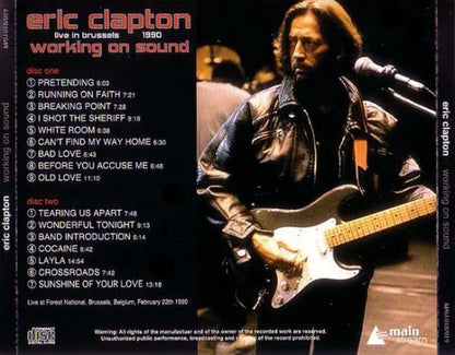 ERIC CLAPTON / WORKING ON SOUND  (2CD)