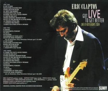ERIC CLAPTON / GOD LIVE TO GET BETTER (3CD)