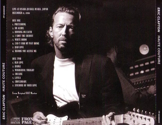 ERIC CLAPTON / HAUTE COUTURE (2CD)