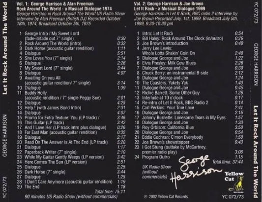 GEORGE HARRISON / LET IT ROCK AROUND THE WORLD (2CD)