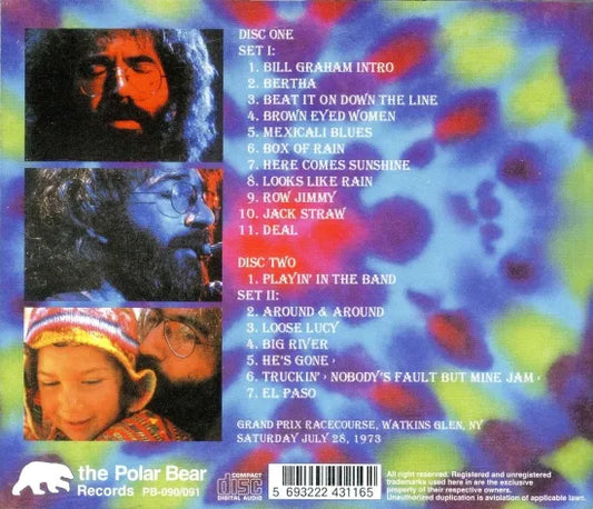 GRATEFUL DEAD / WATKINS GLEN,NY PART 1 (2CD)