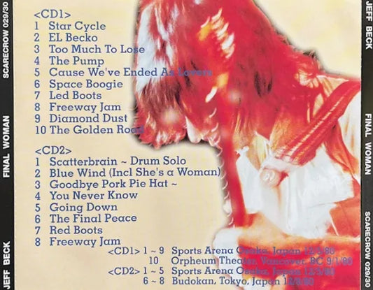 JEFF BECK / FINAL WOMAN (2CD)
