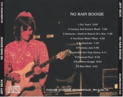 JEFF BECK / NO RAIN BOOGIE (1CD)
