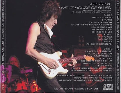 JEFF BECK / LIVE AT HOUSE OF BLUES (2CD)
