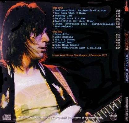 JEFF BECK / DEEP BLUE WAVE (2CD)