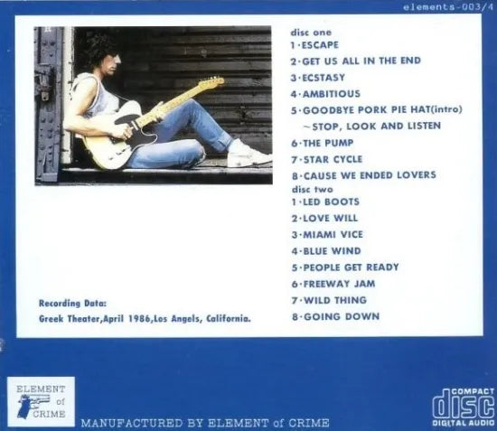 JEFF BECK / ECSTASY HERO (2CD)