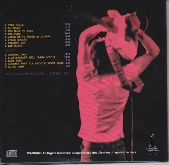 JEFF BECK / PALLADIUM JAM 1980 (2CD)