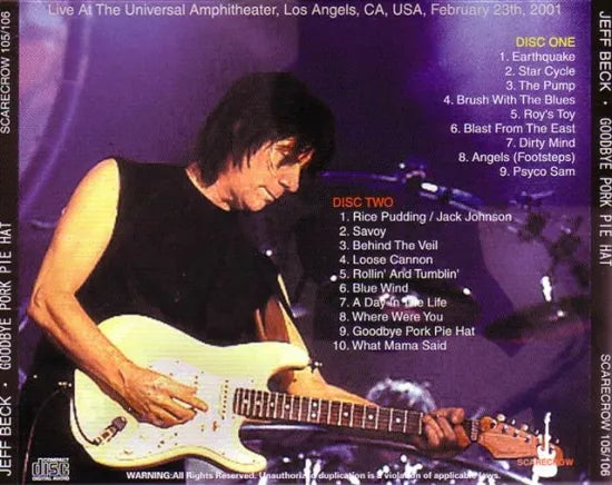 JEFF BECK / GOODBYE PORK PIE HAT (2CD)
