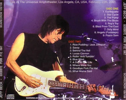 JEFF BECK / GOODBYE PORK PIE HAT (2CD)