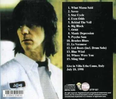 JEFF BECK / GUITORCYCLE (1CD)