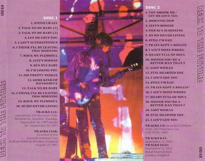 JEFF BECK / BECK TO THE FUTURE (2CD)