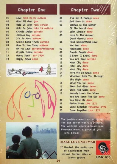 JOHN LENNON / ODDITIES (2CD Booklet)