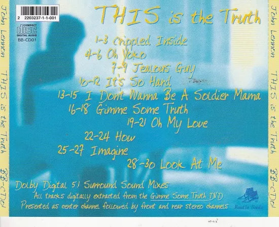 JOHN LENNON / THIS IS TRUTH (1CD)