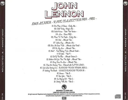 JOHN LENNON / "R" COLLECTION (1CD)