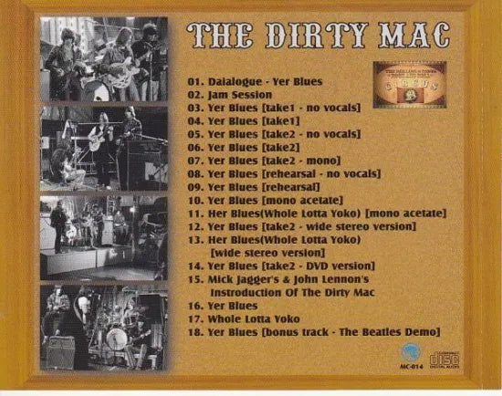JOHN LENNON / THE DIRTY MAC (1CD)