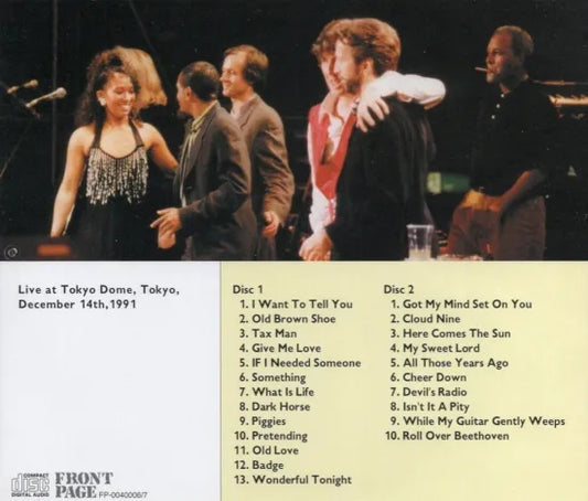 GEORGE HARRISON with ERIC CLAPTON / LIVE @ BIG EGG 1st NIGHT (2CD)