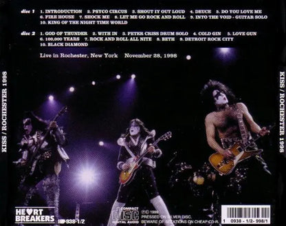 KISS / ROCHESTER 1998 (2CD)