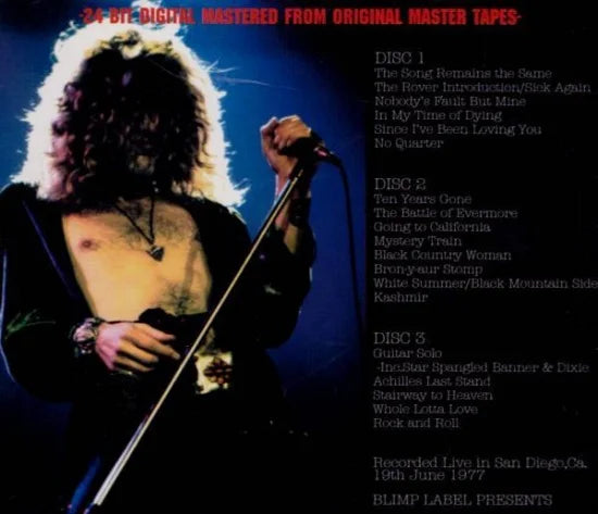LED ZEPPELIN / CALIFORNIA  MYSTERY TRAIN (3CD)