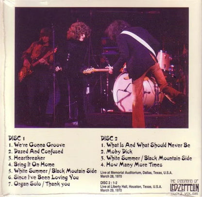 LED ZEPPELIN / TEXAS TWO STEPS (2CD PAPER)