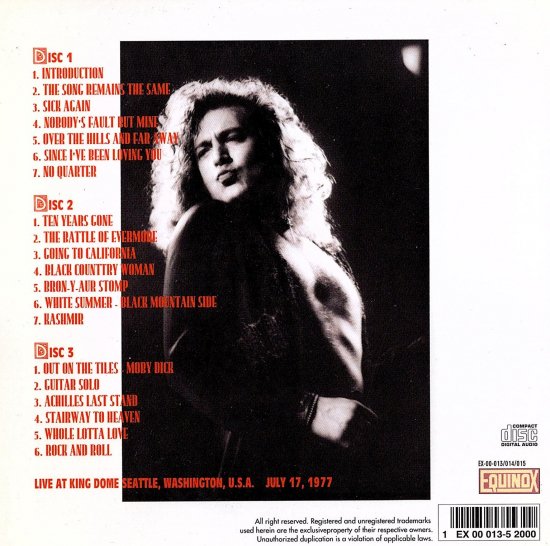 LED ZEPPELIN / IN A DELIRIOUS DAZE (3CD)