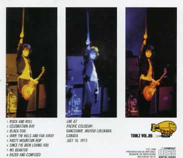 LED ZEPPELIN CUT IN THE 70'S (1CD)