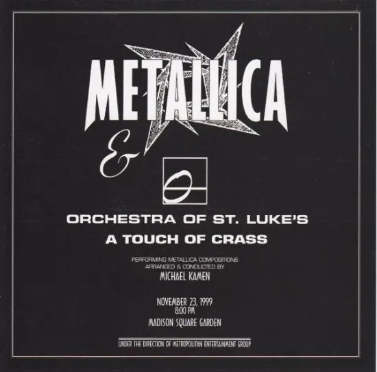 METALLICA / A TPUCH OF CRASS (2CD)