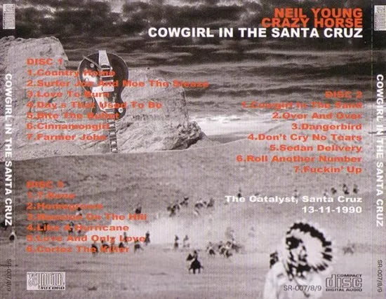 NEIL YOUNG & CRAZY HORSE / COWGIRL IN THE SANTA CRUZ (3CD)