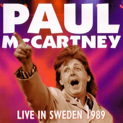PAUL McCARTNEY / LIVE IN SWEDEN 1989 (2cd paper)
