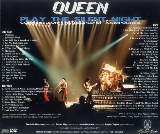 QUEEN / PLAY THE SILENT NIGHT (2CDR+1DVDR)