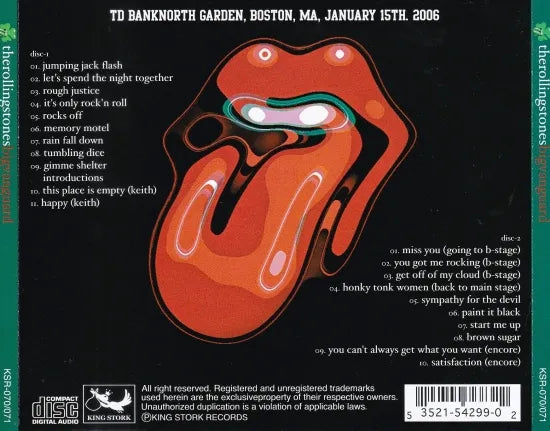 THE ROLLING STONES / BIGVANGUARD (2CD)