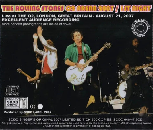 THE ROLLING STONES / 02 ARENA 2007 1ST NIGHT (2CD)