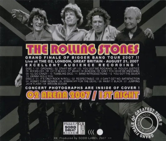 THE ROLLING STONES / 02 ARENA 2007 1ST NIGHT (2CD)
