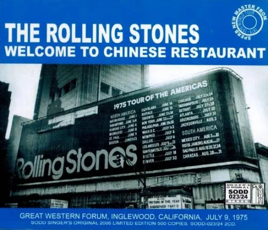 THE ROLLING STONES / WELCOME TO CHINESE RESTAURANT (2CD)