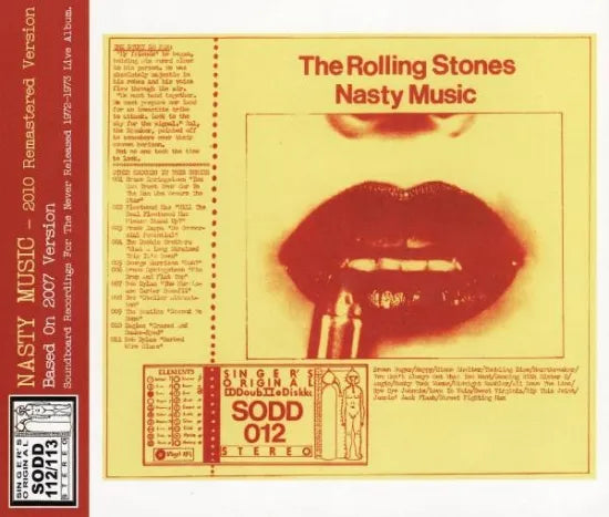 THE ROLLING STONES / NASTY MUSIC 2010 REMASTERED (2CD)