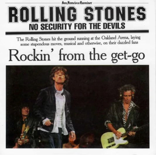 THE ROLLING STONES / NO SECURITY FOR THE DEVIL (2CD)