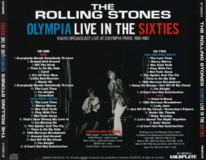 THE ROLLING STONES / OLYMPIA LIVE IN THE SIXTIES (2CD)