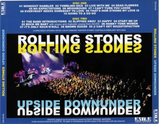 THE ROLLING STONES / UPSIDE DOWNUNDER (2CD)