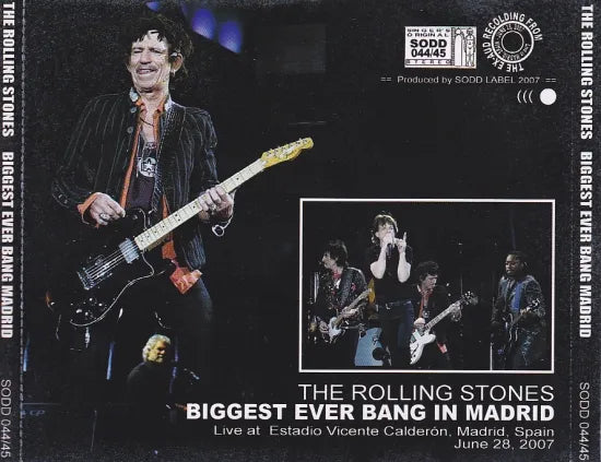 THE ROLLING STONES / BIGGEST EVER BANG MADRID (2CD)
