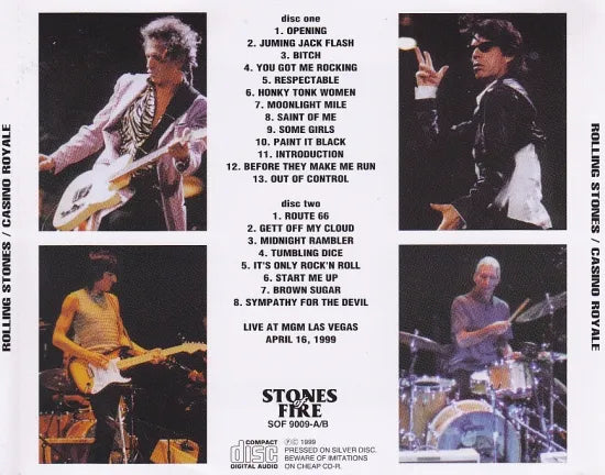 THE ROLLING STONES / CASINO ROYALE (2CD)