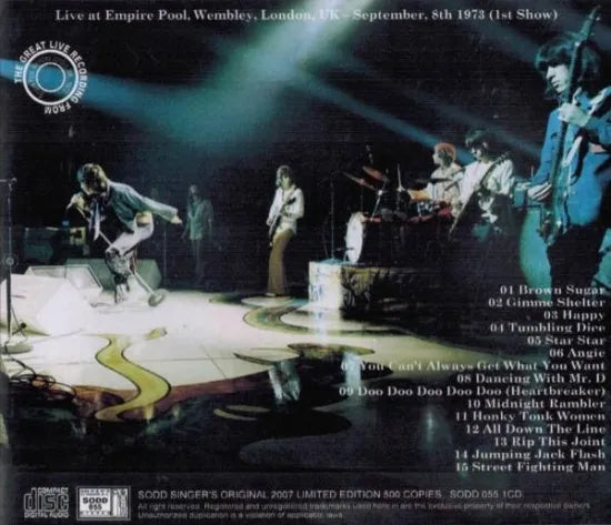 THE ROLLING STONES / EMPIRE POOL 1973 (1CD)