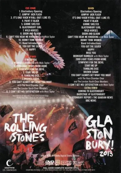THE ROLLING STONES / GLASTONBURY! 2013 (1DVD+2CD)